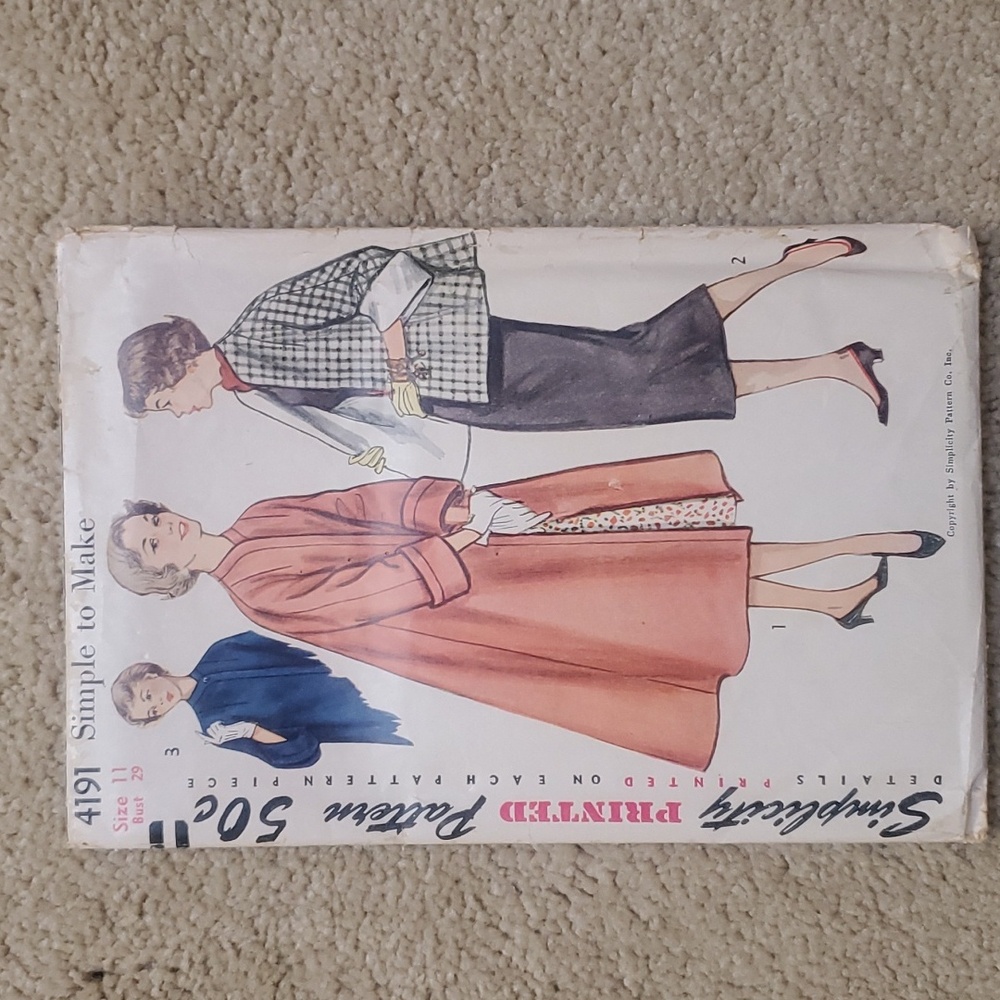 Vintage Simplicity 4191